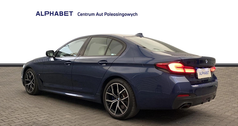 BMW Seria 5 cena 209900 przebieg: 31293, rok produkcji 2021 z Mikołów małe 379